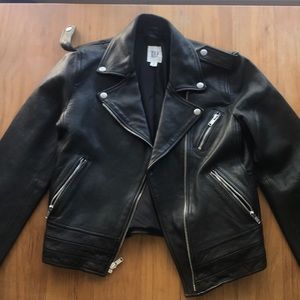 Gap leather jacket